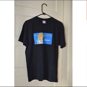 Supreme SS15 not by bread alone tee. Hype black